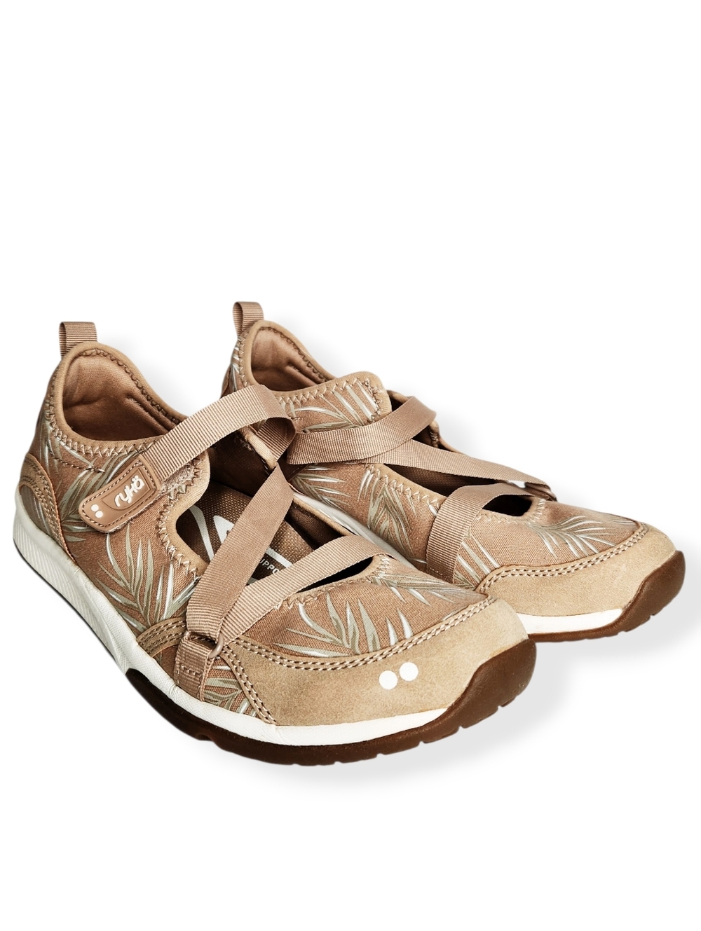 Ryka Women's Kailee Tan Athletic Walking Shoe Sneakers Size 8